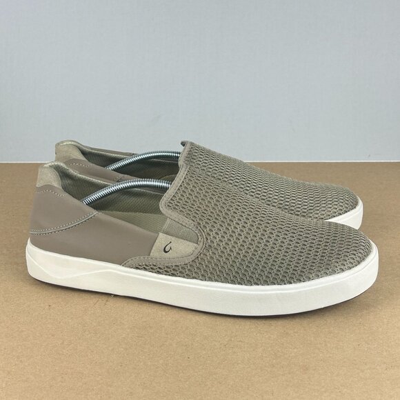 OluKai Tan Slip-On Loafers main image 4